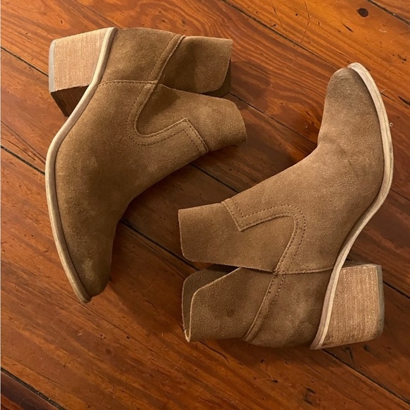 ✨ $6 Nordstrom bp Brice leather booties size 7 - Picture 1 of 9